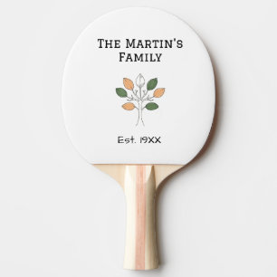 Raquette De Ping Pong le nom de l'arbre de la communauté de la réunion d