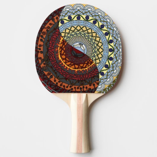 Raquette De Ping Pong Le paradis et l'enfer Ping Paddle (Devant)