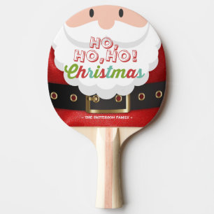 Raquette De Ping Pong Le Père Noël Costume Ho Ho Noël Bonne année