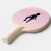 Raquette De Ping Pong Le petit danseur le plus mignon (Devant Angle)