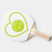 Raquette De Ping Pong le pickleball aime le pickball jaune (Côté)