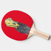 Raquette De Ping Pong Le ping-pong effrayant (Côté)