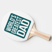 Raquette De Ping Pong Le plus grand papa du monde (Côté)