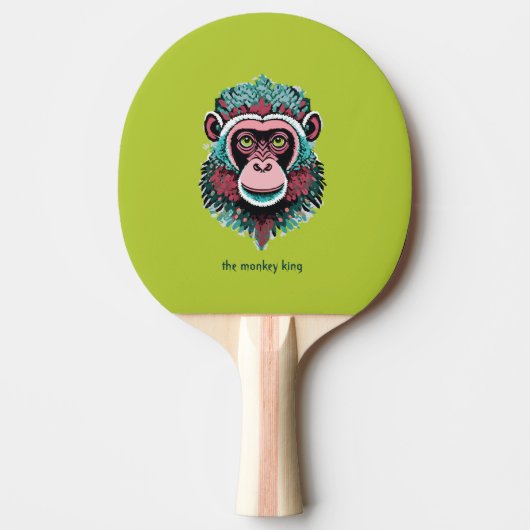 Raquette De Ping Pong le roi singe (Devant)