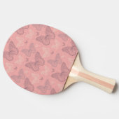 Raquette De Ping Pong Le rose de papillon (Côté)