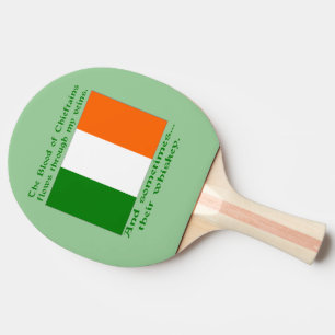 Raquette De Ping Pong Le sang des chefs coule dans les veines parfois Wh