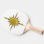 Raquette De Ping Pong Le soleil et la lune (Côté)