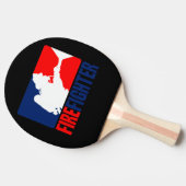 Raquette De Ping Pong Le style de ligue graphique des pompiers (Côté)
