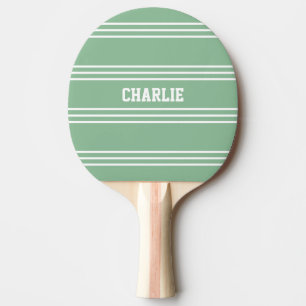 Raquette De Ping Pong Le vert de mousse barre la palette faite sur