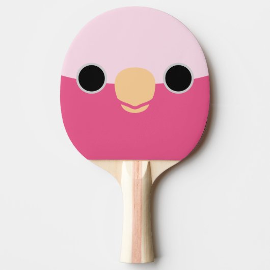 Raquette De Ping Pong Le visage d'un Galah (Devant)