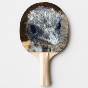 Raquette De Ping Pong Le Visage Emu Baby,