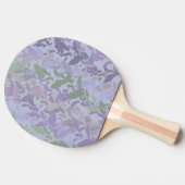 Raquette De Ping Pong Leafy Creeping Vine Drawing Pattern With Pastels (Côté)