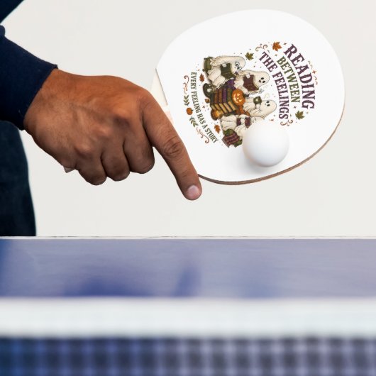 Raquette De Ping Pong Lecteurs fantômes entre les sentiments (Insitu)