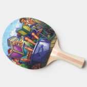 Raquette De Ping Pong Lecture en été (Côté)