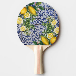 Raquette De Ping Pong Lemons méditerranéens Tuiles portugais Tennis de t