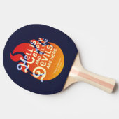 Raquette De Ping Pong L'enfer de William Shakespeare est vide (Côté)