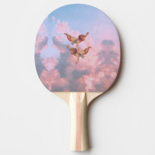 Raquette De Ping Pong Les anges dans le ciel