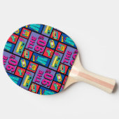 Raquette De Ping Pong Les années 90 (Côté)