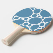 Raquette De Ping Pong Les bulles de Denim Bule (Devant Angle)