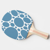 Raquette De Ping Pong Les bulles de Denim Bule (Côté)