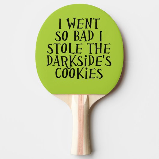 Raquette De Ping Pong Les cookies de Darkside (Devant)