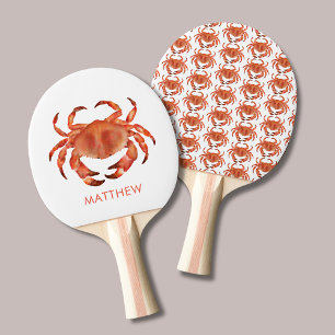 Raquette De Ping Pong Les crabes Côtes Balnéaires Nautiques
