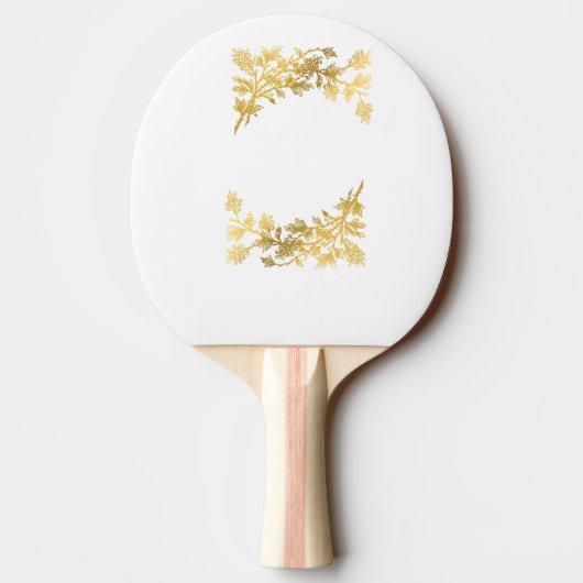 Raquette De Ping Pong "Les gens s'efforcent d'être meilleurs, pas d'être (Dos)