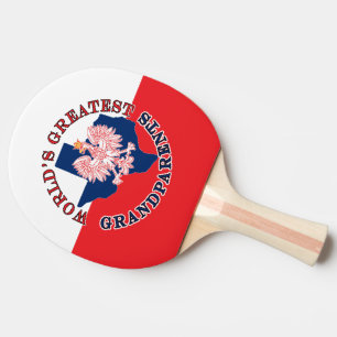 Raquette De Ping Pong Les grands-parents du monde