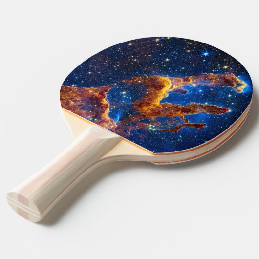 Raquette De Ping Pong Les piliers de la création - James Webb NIRCam Ast (Devant Angle)