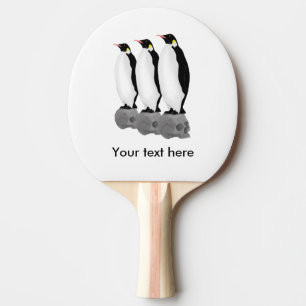 Raquette De Ping Pong Les Pingouins Héritent La Terre