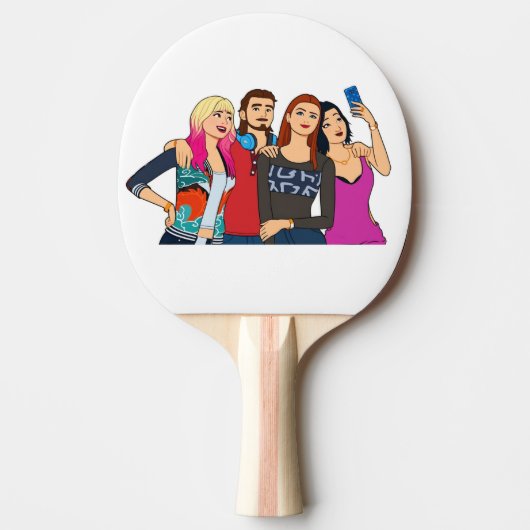 Raquette De Ping Pong Les Sims 4 (Devant)