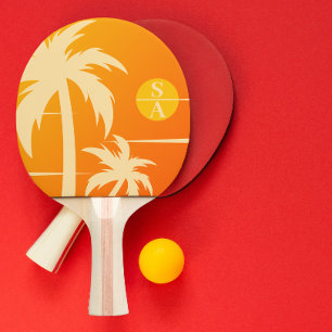 Raquette De Ping Pong LETTRE JAMBRE JAMBRE Personnalisée Moderne
