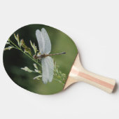 Raquette De Ping Pong Libellule Anax couvert de rosée (Côté)
