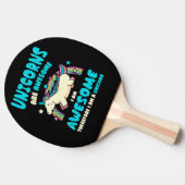 Raquette De Ping Pong Licorne magique (Côté)