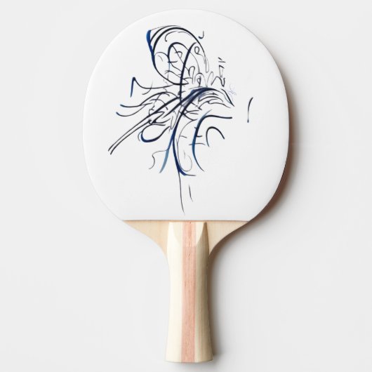 Raquette De Ping Pong Lignes directrices (Devant)