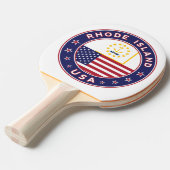 Raquette De Ping Pong L'île Rhode (Devant Angle)