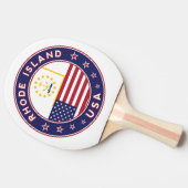 Raquette De Ping Pong L'île Rhode (Côté)