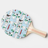 Raquette De Ping Pong Linus Construit Un Snowman (Côté)