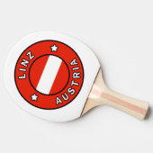 Raquette De Ping Pong Linz Autriche (Côté)
