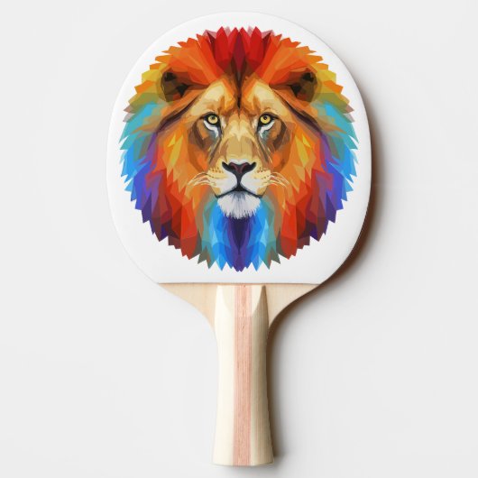 Raquette De Ping Pong Lion (Dos)