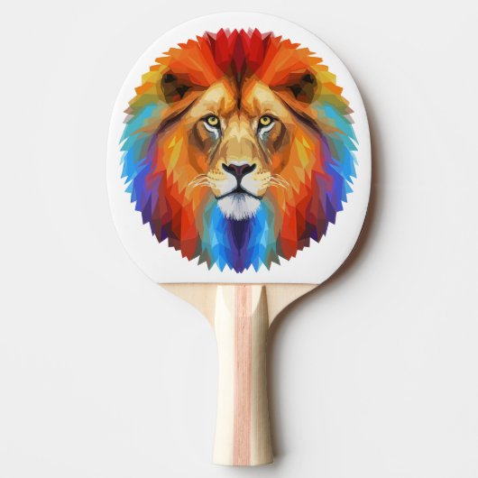 Raquette De Ping Pong Lion (Devant)