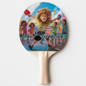 Raquette De Ping Pong Lion Boy Play (Devant)