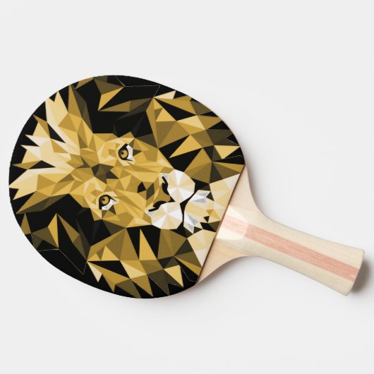 Raquette De Ping Pong Lion Brown (Côté)