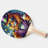 Raquette De Ping Pong Lion/Louisiana Mardi Gras (Côté)