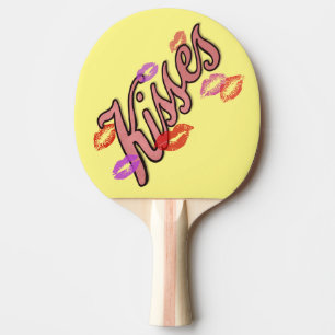 RAQUETTE DE PING PONG LIP KISSES