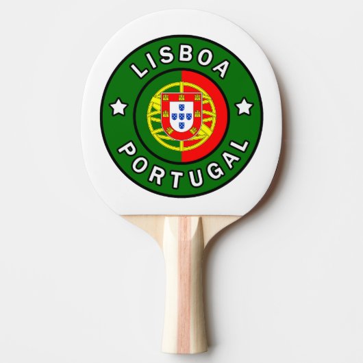 Raquette De Ping Pong Lisboa Portugal (Devant)