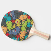 Raquette De Ping Pong Little cute funny monsters (Côté)