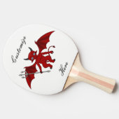 Raquette De Ping Pong Little Red Devil Thunder_Cove (Côté)