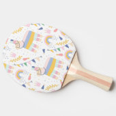 Raquette De Ping Pong Llama Fiesta Festive Motif (Côté)