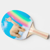 Raquette De Ping Pong Llama Licking Rainbow (Côté)